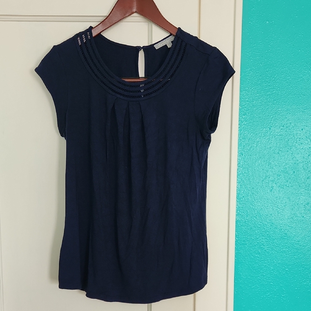 Daniel Rainn Navy Blue Shirt Size Small